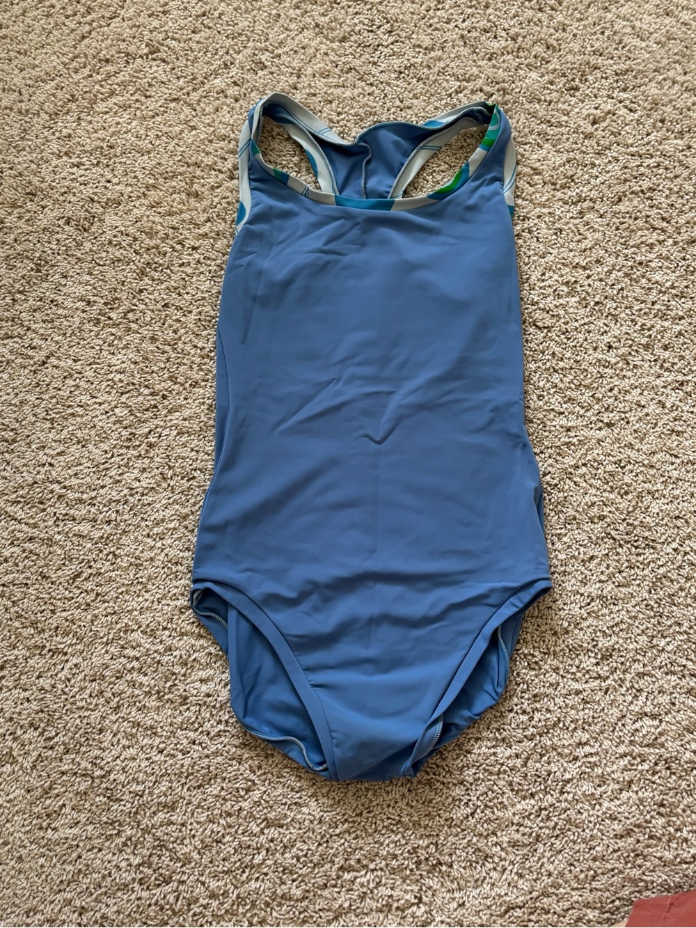 Eleve Dancewear Blue Womens Leotard